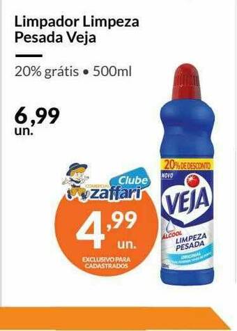 Limpador Limpeza Pesada Veja