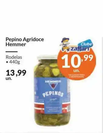 Zaffari Pepino Agridoce Hemmer Rodelas oferta