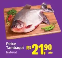 Supermercados Mateus Peixe Tambaqui Natural oferta