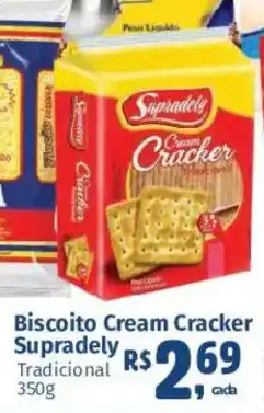 Supermercados Mateus Biscoito Cream Cracker Supradely Tradicional oferta