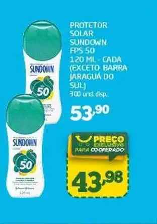 Cooper Protetor Solar Sundown Fps 50 oferta
