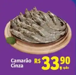 Supermercados Mateus Camarão Cinza oferta