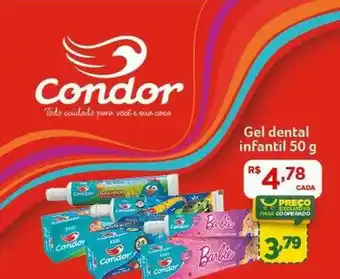 Gel Dental Infantil Condor