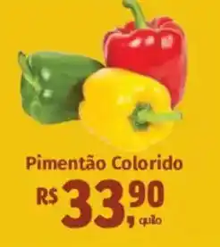 Supermercados Mateus Pimentão Colorido oferta