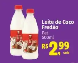 Supermercados Mateus Leite de Coco Fredão oferta