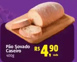 Supermercados Mateus Pão Şovado Caseiro oferta