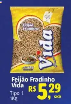 Supermercados Mateus Feijão Fradinho Vida oferta