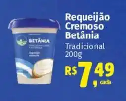 Supermercados Mateus Requeijão Cremoso Betânia oferta