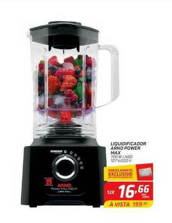 GBarbosa Liquidificador Arno Power Max oferta