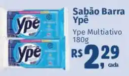 Supermercados Mateus Sabão Barra Ypê Ype Multiativo oferta