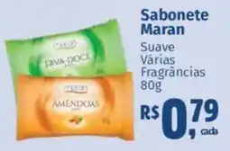 Supermercados Mateus Sabonete Maran oferta