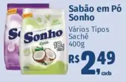 Supermercados Mateus Sabão em Pó Sonho oferta
