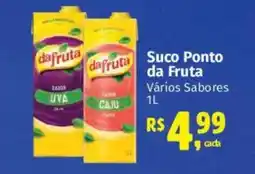 Supermercados Mateus Suco Ponto da Fruta oferta