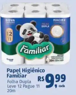 Supermercados Mateus Papel Higiênico Familiar oferta