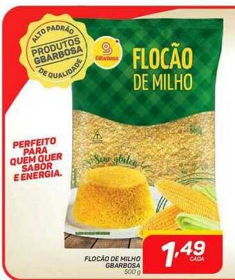 GBarbosa Flocão De Milho Gbarbosa oferta