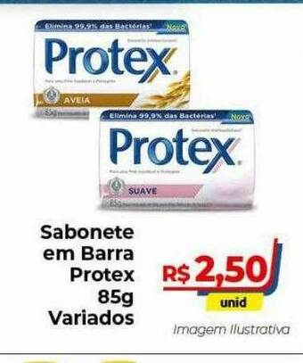 Hiper Moreira Sabonete Em Barra Protex oferta