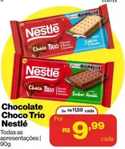 Stok Center Chocolate Choco Trio Nestlé oferta