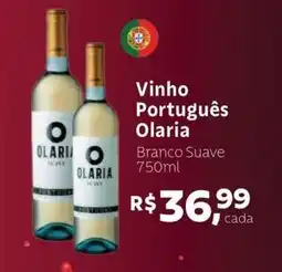 Supermercados Mateus Vinho Português Olaria Branco Suave oferta