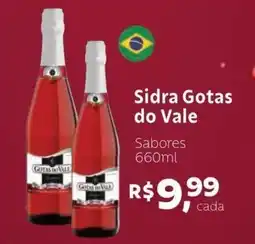 Supermercados Mateus Sidra Gotas do Vale oferta