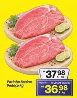 Fort Atacadista Patinho Bovino Pedaço oferta