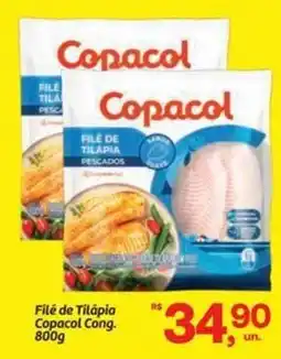 Fort Atacadista Filé de Tilápia Copacol Cong. oferta