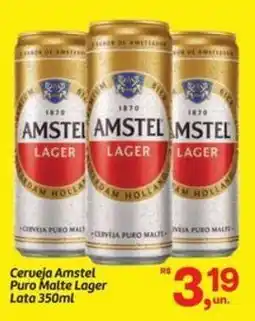 Fort Atacadista Cerveja Amstel Puro Malte Lager Lata oferta