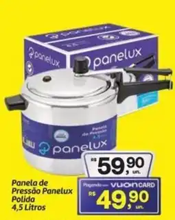 Fort Atacadista Panela de Pressão Panelux Polida oferta