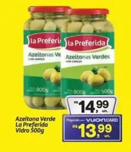 Fort Atacadista Azeitona Verde La Preferida Vidro oferta