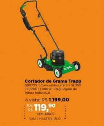 Lojas TaQi Cortador De Grama Trapp oferta