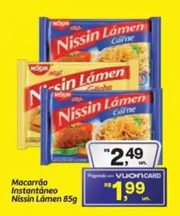 Fort Atacadista Macarrão Instantâneo Nissin Lámen oferta