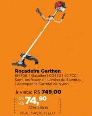 Roçadeira Garthen 184706
