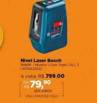 Lojas TaQi Nivel Laser Bosch oferta