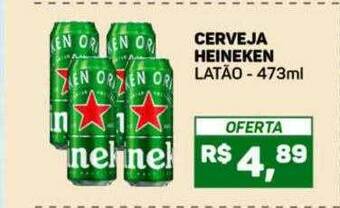 Pais e Filhos Supermercados Cerveja Heineken oferta