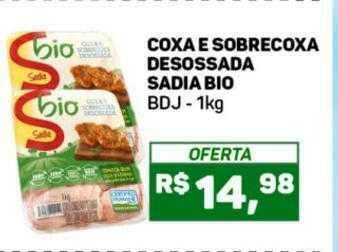 Pais e Filhos Supermercados Coxa E Sobrecoxa Desossada Sadia Bio oferta