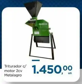 Triturador C-motor 2cv Metalagro