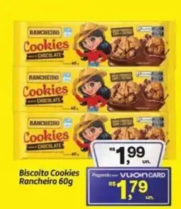 Fort Atacadista Biscoito Cookies Rancheiro oferta