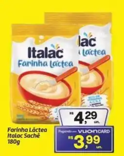 Fort Atacadista Farinha Láctea Italac Sachê oferta