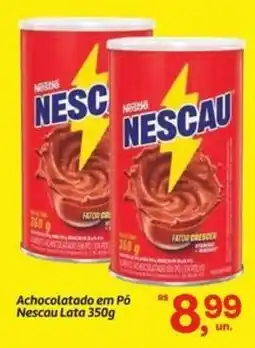 Fort Atacadista Achocolatado em Pó Nescau Lata oferta