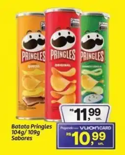 Fort Atacadista Batata Pringles Sabores oferta