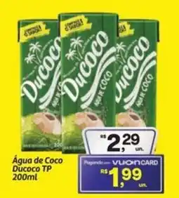 Fort Atacadista Água de Coco Ducoco TP oferta