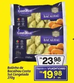Fort Atacadista Bolinho de Bacalhau Costa Sul Congelado oferta