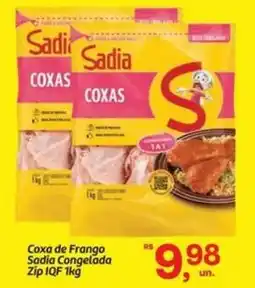Fort Atacadista Coxa de Frango Sadia Congelada Zip IQF oferta