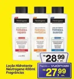 Fort Atacadista Loção Hidratante Neutrogena Fragrâncias oferta