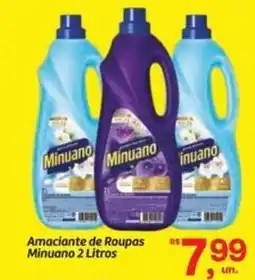 Fort Atacadista Amaciante de Roupas Minuano oferta