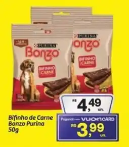 Fort Atacadista Bifinho de Carne Bonzo Purina oferta