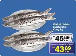 Fort Atacadista Pintado Inteiro Eviscerado Cong. oferta