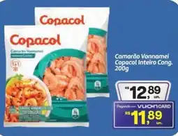 Fort Atacadista Camarão Vannamei Copacol Inteiro Cong. oferta