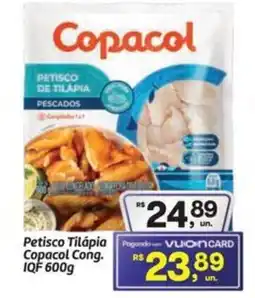 Fort Atacadista Petisco Tilápia Copacol Cong. oferta