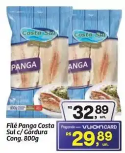 Fort Atacadista Filé Panga Costa Sul c/ Gordura Cong. oferta