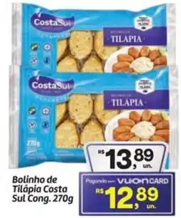 Fort Atacadista Bolinho de Tilápia Costa Sul Cong. oferta